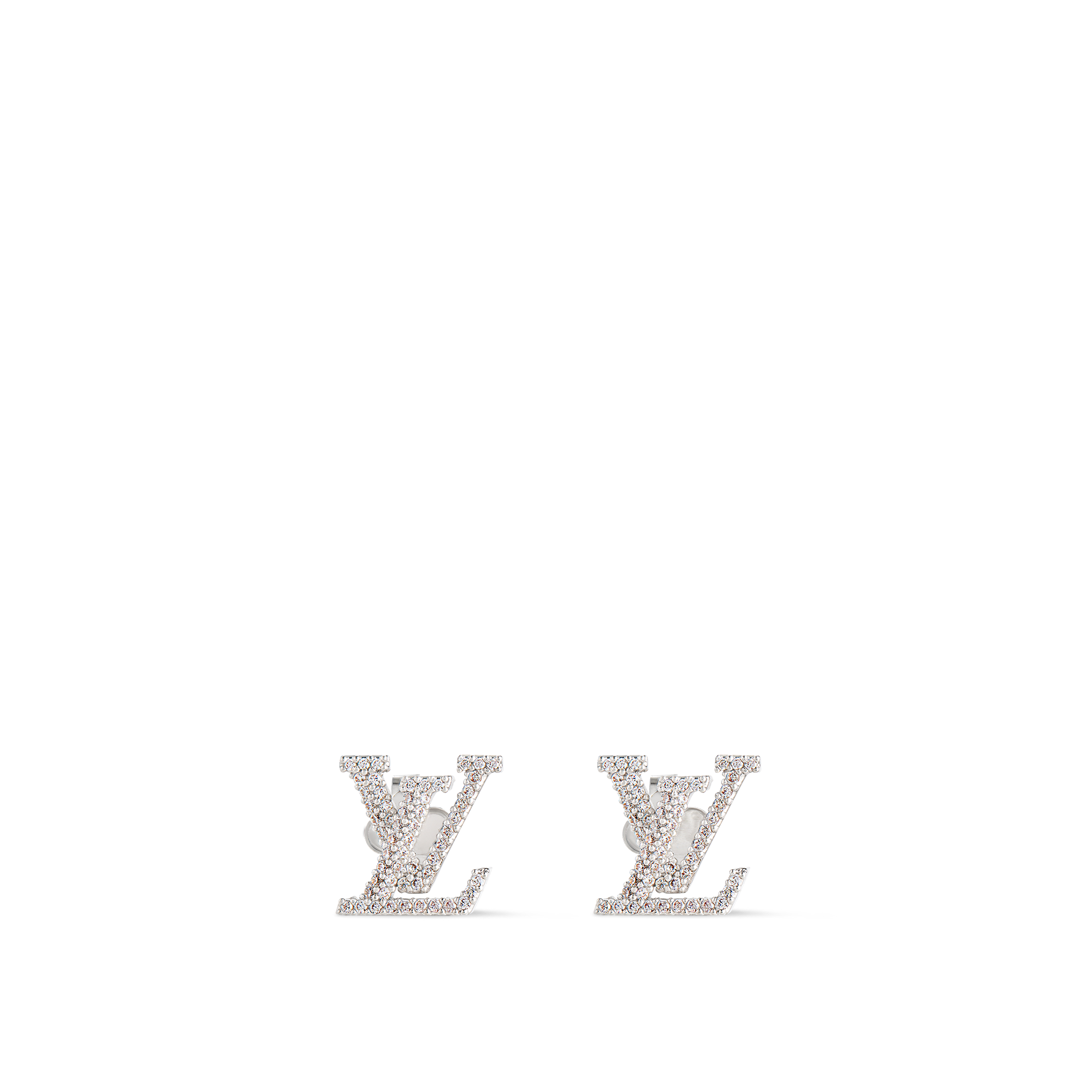 Lv Irregular newest logo U-shaped earrings